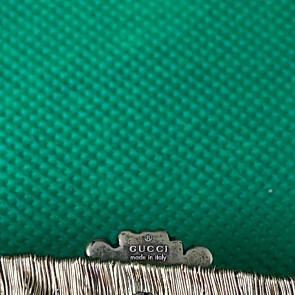 GUCCI NEW bracelet black stone authentic 100% - Picture 9 of 12